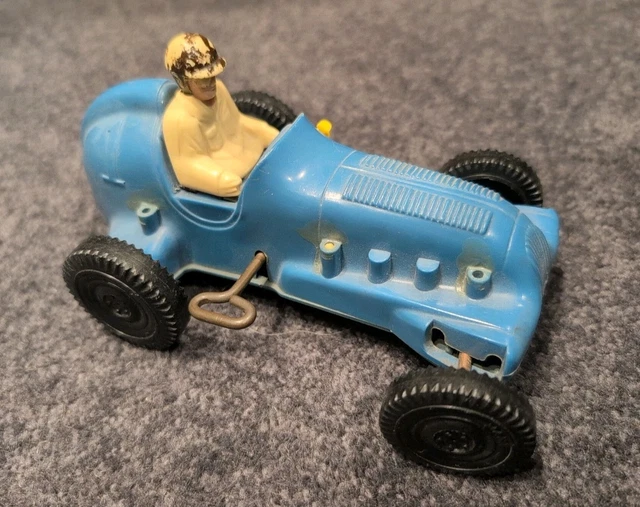 VINTAGE MARX MECHANICAL Midget Racer Wind-Up Race Car Plastic Toy £16. ...