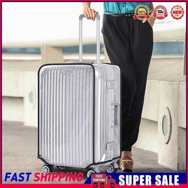 Luggage Cover PVC Trolley Case Cover Luggage Case for Wheeled Suitcase (26inch)