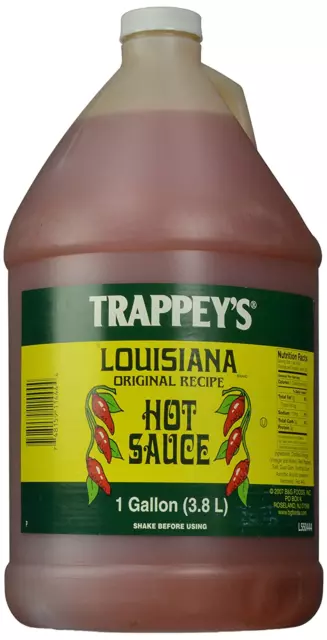 Trappey'S Louisiana Original Recipe Hot Sauce - 1 Gallon