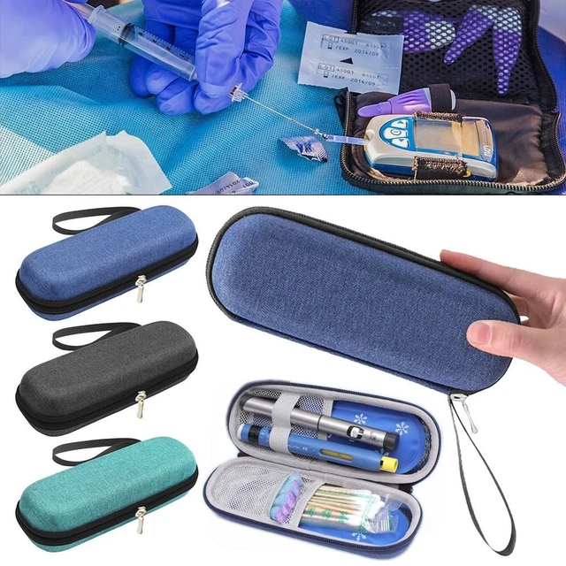 Diabetic Pocket Travel Case Pill Protector Insulin Cooling Bag Medicla Cooler
