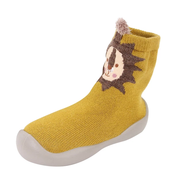 Pantofole antiscivolo bambini bambina ragazzi bambini calze scarpe di cotone inverno caldo 3