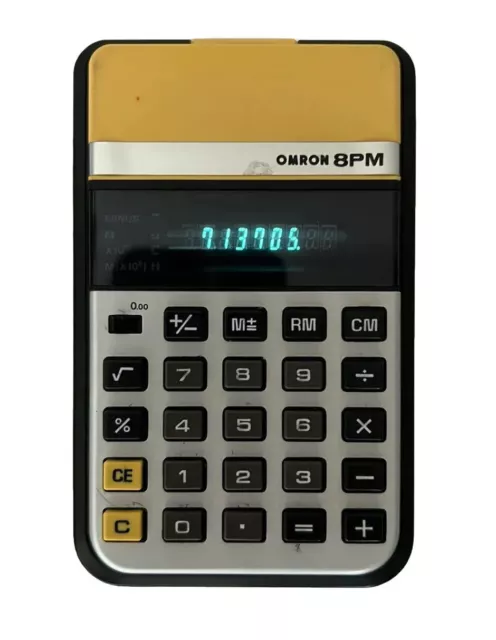 Calculatrice vintage avec étui - 70´s 🔥