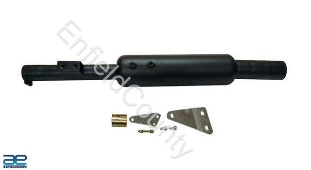 Exhaust Silencer Short Empty For Royal Enfield Classic 350 500cc 2017-20 @Vi
