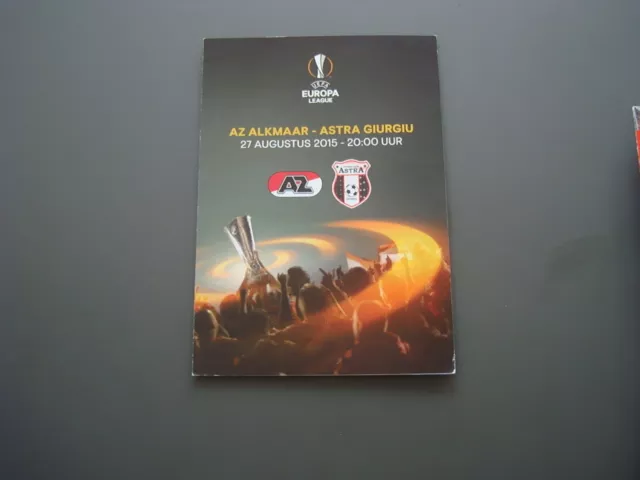 AZ ALKMAAR v ASTRA GIURGIU AUGUST 2015