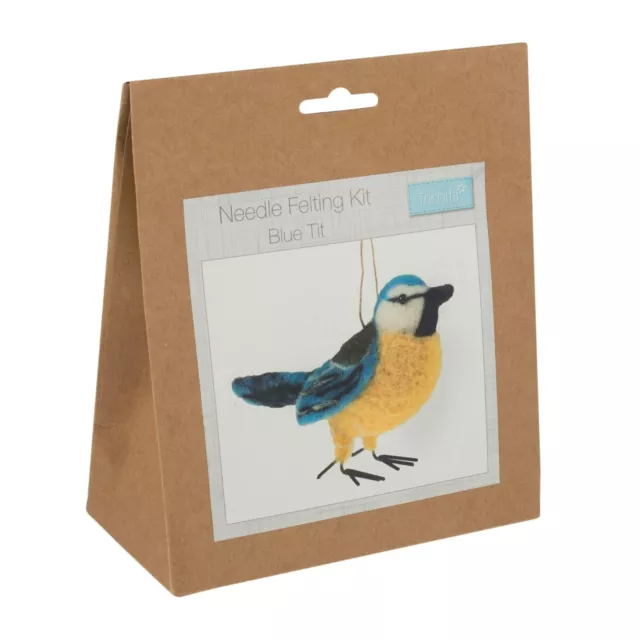 Trimits Needle Felting Kit : Blue Tit