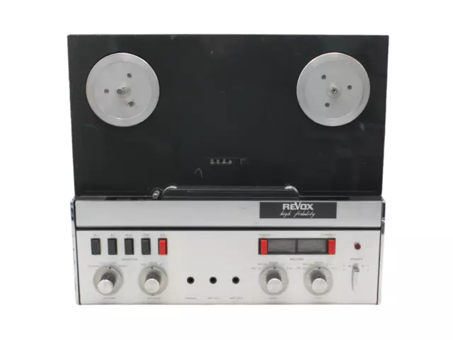 ⭐ Máquina de cinta Revox A77 máquina de cinta retro vintage defectuosa ⭐