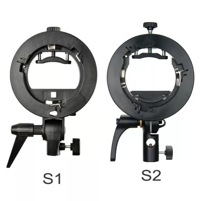 Soporte Godox S2 Speedlite S1 Tipo S Bowens Soporte de Flash Montaje para Snoot Softbox