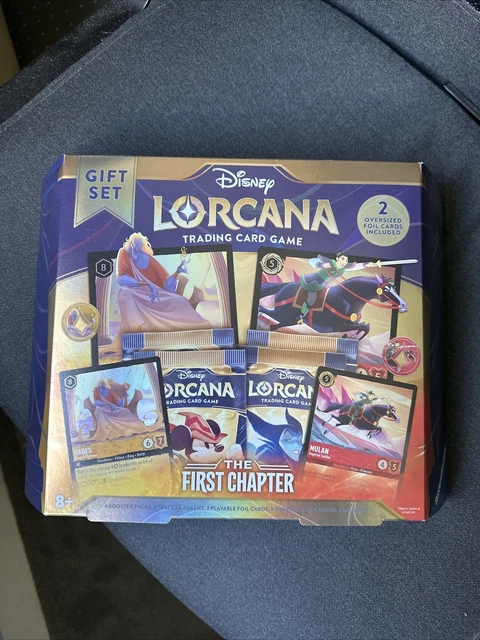 Lorcana TCG: The First Chapter – 3 Booster Packs (Englisch) | Sammler- & Spielkarten | Inkl. Versandschutz