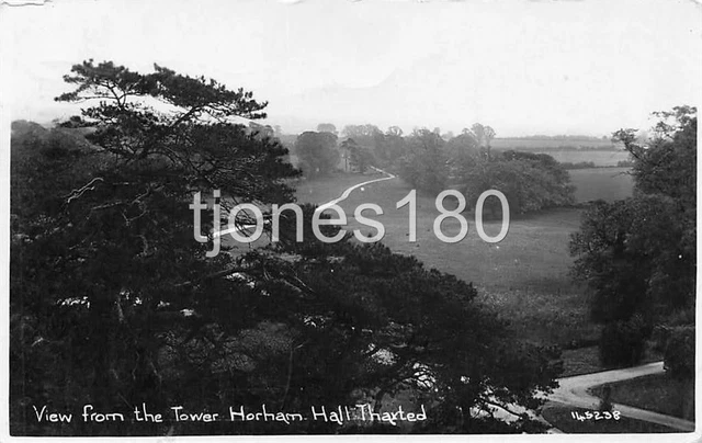 1949 THAXTED View from Horham Hall Tower ESSEX  Photo Postcard