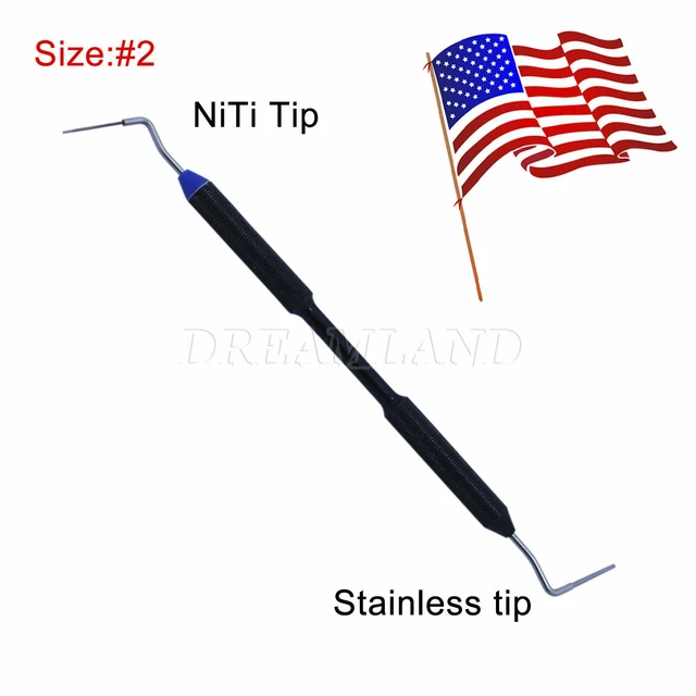 USA Dental Sybronendo Endo Buchanan Hand Plugger NITI Tips Obturation #2
