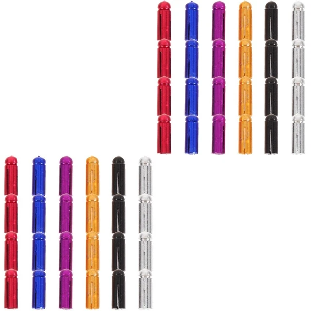 48 Pcs Aluminum Alloy Dart Wing Flight Corrector Tail Protector