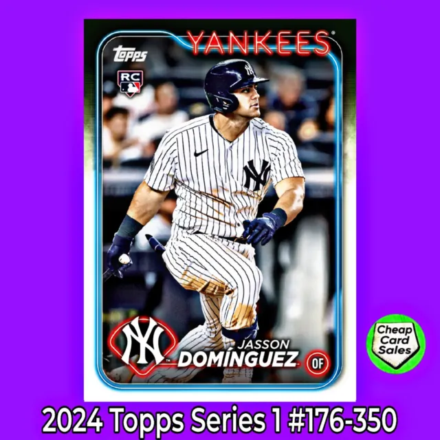 2024 Topps Series 1 Baseball {176-350} Pick Your Card And Complete Your Set! 🔥