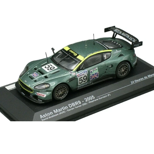 Aston Martin DBR9 Brabham Turner 2005 24 heures du Mans 1:43 Ixo Altaya