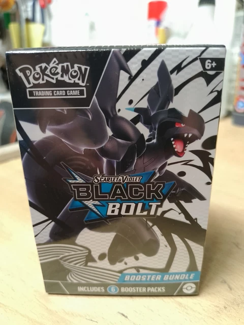 POKÉMON TCG SCARLET and Violet Black Bolt Booster Bundle New Sealed £1. ...