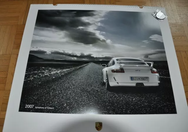 Porsche Kalender 2007 Symphonie of Colours - NEU - Sammlerstück