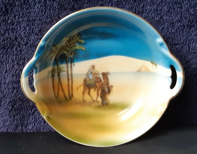 NORITAKE PIN DISH/BOWL Egyptian Scene 