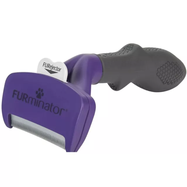 Brosse Furminator FUR151357 Chat Grand Noir Violet