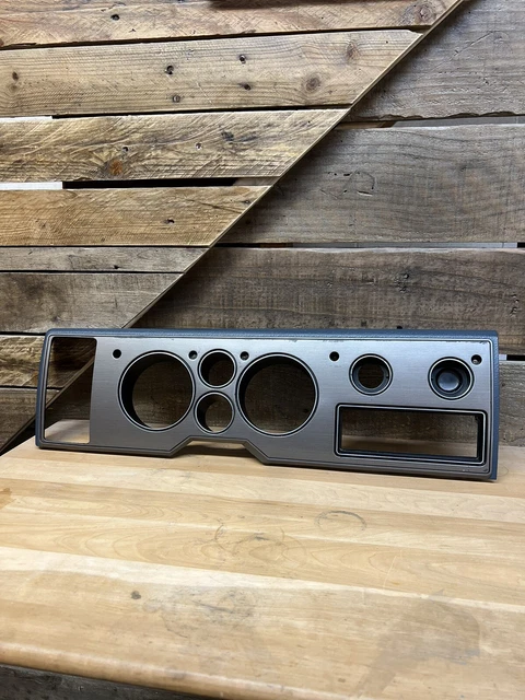 Chevy GMC Van G10 G20 G30 Front Dash Bezel Gauge Cluster OEM (from 91 With Tilt)
