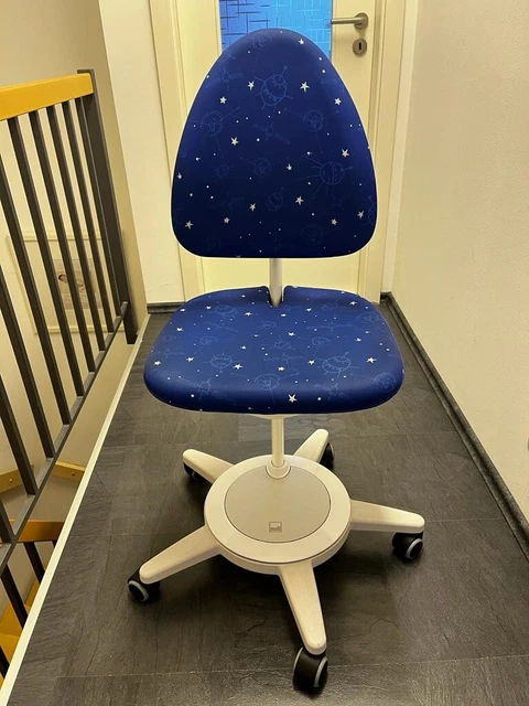 Moll Maximo Verstellbar Kinderdrehstuhl - Blau, (68x68x82cm)
