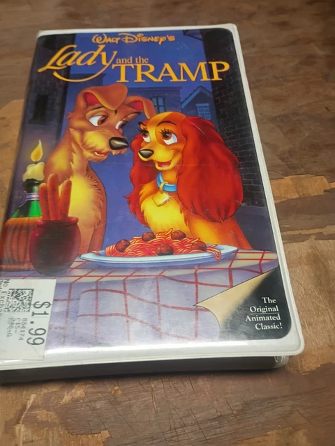 Diamond Edition WALT DISNEY'S LADY and the Tramp VHS Black Diamond Edition Classics ...