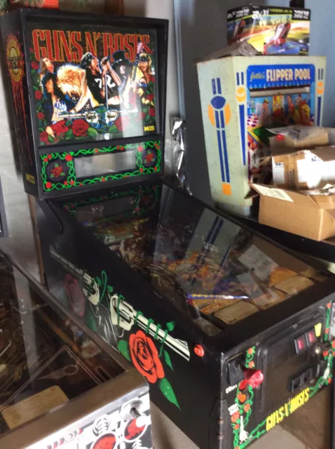 guns n roses data east pinball machine