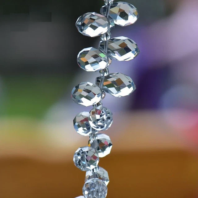Beads For Jewelry Making Cute Teardrops Design Ladies Crystal Diy Glass Earrings