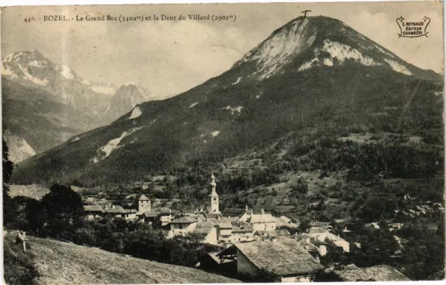 CPA BOZEL - Le Grand Bec et la Dent du Villard (252064)