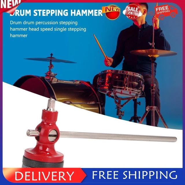 Trommel-Pedalschl?el f? Bass, Aluminiumlegierung, Hammer mit Filzkopf, Percussio