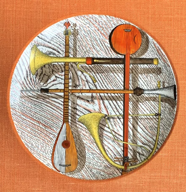Fornasetti Plate Orchestra 1 ~ framed