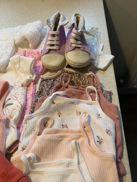 baby girl clothes 0-3 months bundle 5