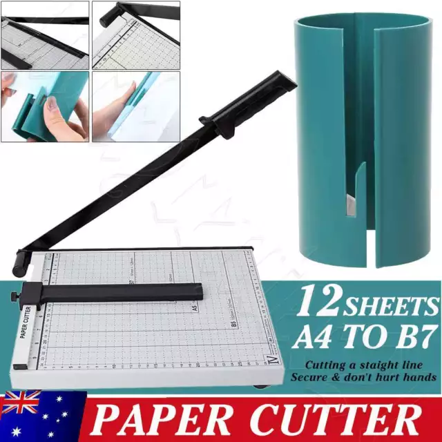 Professional Heavy Duty A4 To B7 Paper Cutter Guillotine Trimmer Home Office