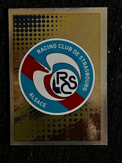 Sticker Panini Championnat Foot 2022 Badge Ecusson Strasbourg # 435 Mint New