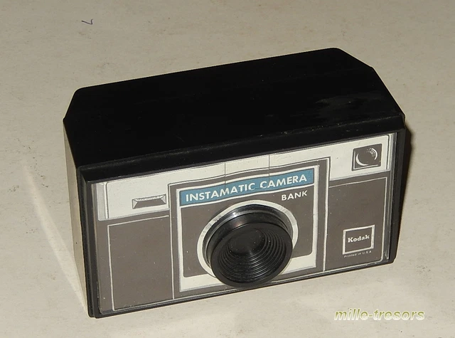 RARE TIRELIRE en APPAREIL PHOTO Instamatic Camera Bank KODAK - Vintage fin 60'