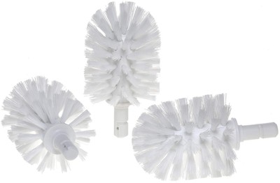 BAMA 6 pezzi SCOPINO WC Bama Ricambio water spazzolone setole rigide BIANCO scopini 