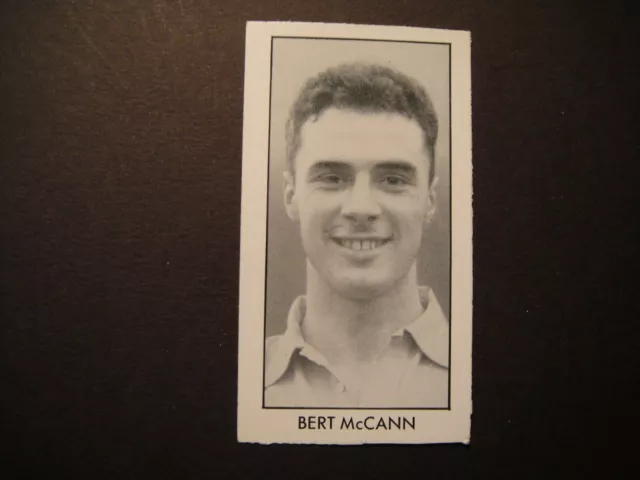 D C THOMSON WIZARD FOOTBALL STARS OF 1959 #31 BERT McCANN MOTHERWELL DUNDEE