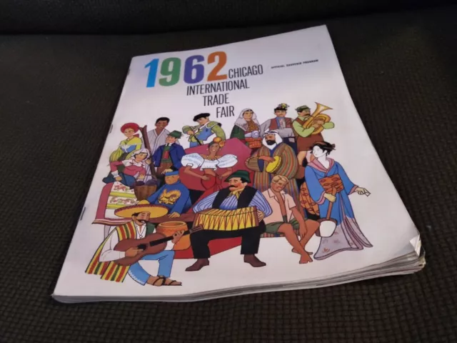 1962 Chicago International Trade Fair Official Souvenir Program