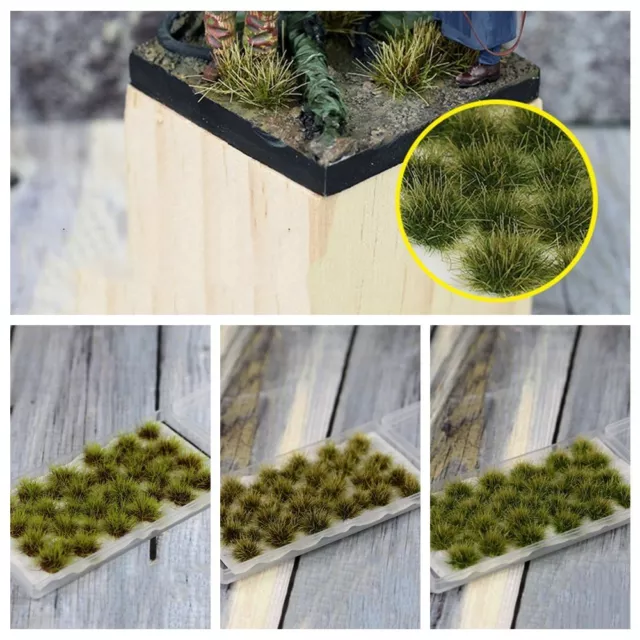 Wargaming DIY Modeling Static Grass Tuft Static Grass Railroad Artificial Grass