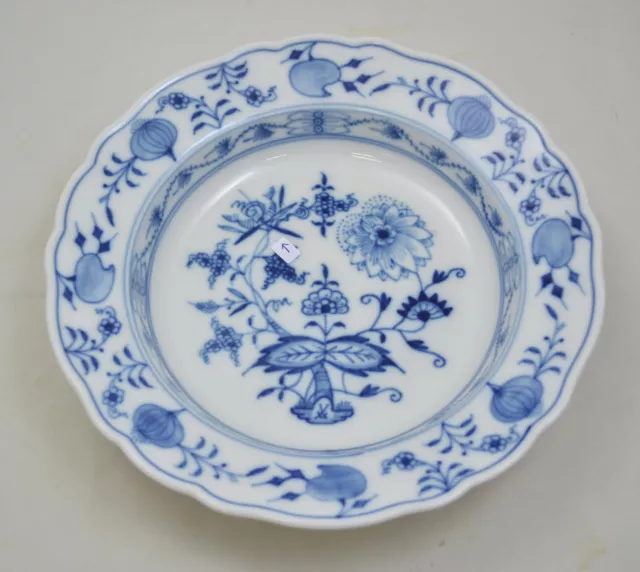 Meissen Schwerter Zwiebelmuster - Suppenteller 23cm - ANTIK