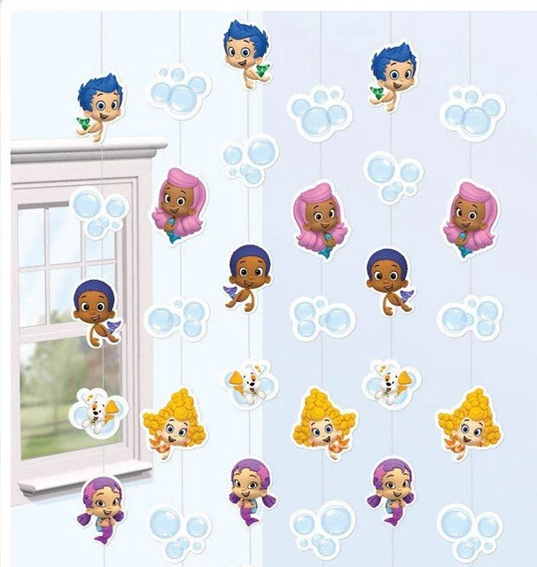 BUBBLE GUPPIES BIRTHDAY Party HANGING STRING DECORATIONS Deema Gil Oona