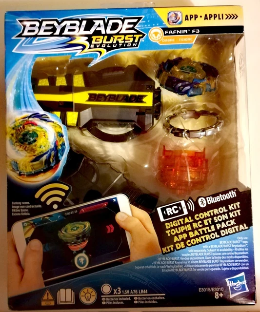 BEYBLADE BURST EVOLUTION toupie Fafnir F3 Digital Control Kit