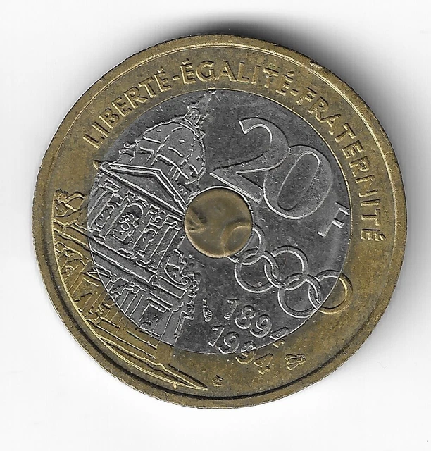 Pièce commémorative de 20 fr année 1998 (D'occasion) à lausanne pour CHF 30 – avec livraison