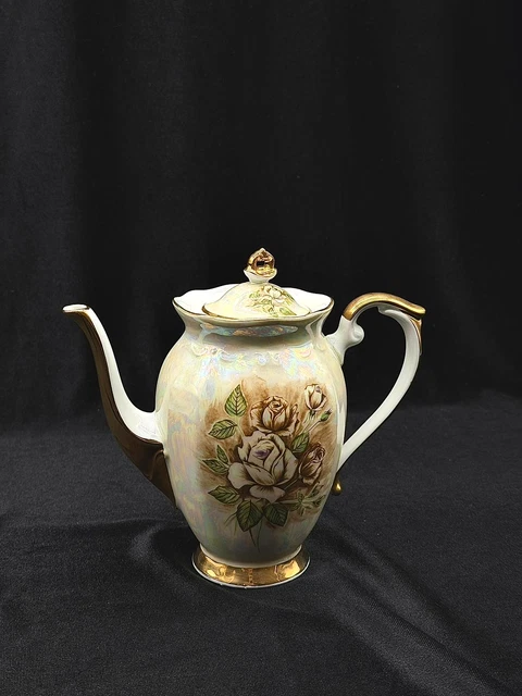 Théière ancienne en porcelaine de Limoges Art Déco 1925 - Arts de la table