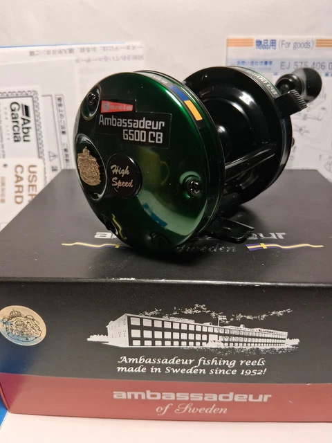 ABU GARCIA AMBASSADEUR 6500C FACTORY TUNED Black Baitcasting Reel