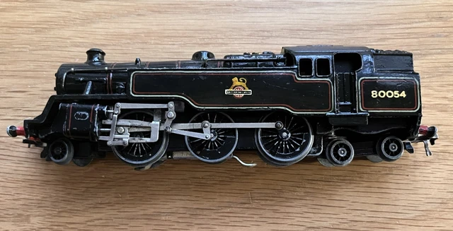 Y002 Hornby Dublo EDL18 CLASS 4MT 2-6-4 BR BLACK 80054 3-Rail Tank Loco OO Gauge