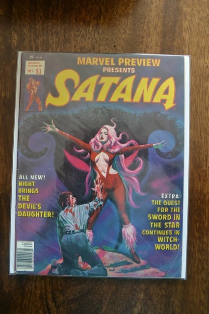 Marvel Preview (1975 Magazine) #7 SANTANA 1st App Rocket Raccoon VF/VF+