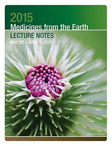 2015 Medicines from the Earth Lecture Notes  May 29 - June 1  201