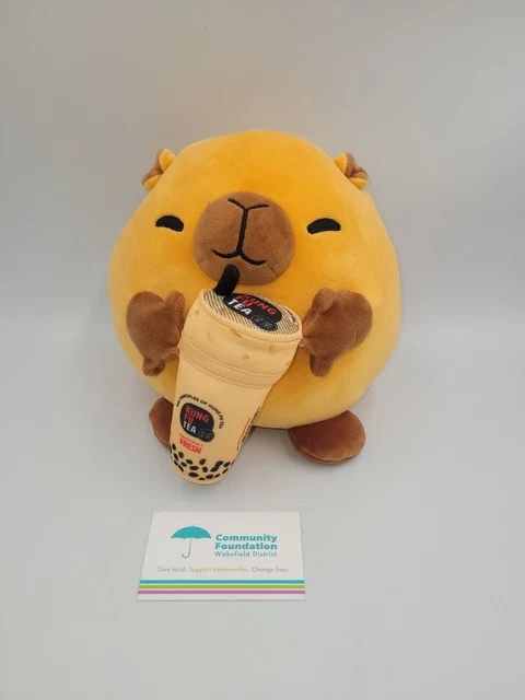 ZURU SNACKLES CAPYBARA With Kung Fu Tea, 40cm Plush Soft Toy £8.92 ...