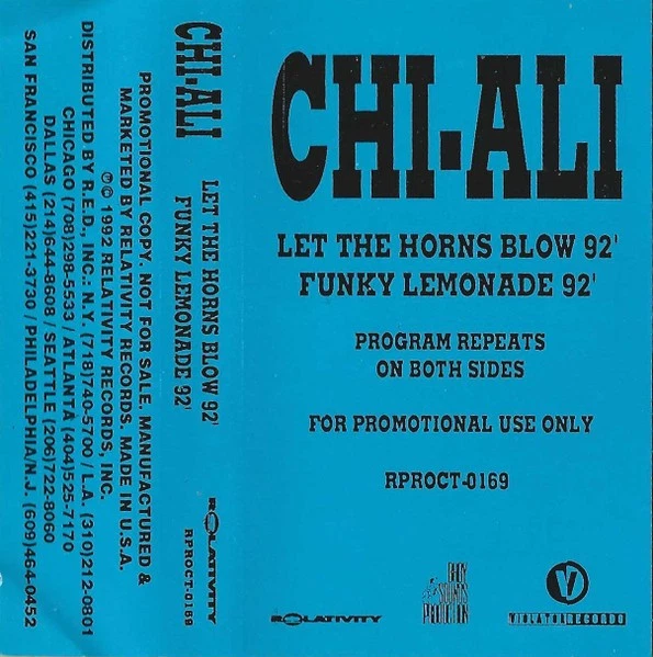 ヒップホップ+ラップ Chi-Ali - Let The Horns Blow &#39;92 LET THE HORNS BLOW '92/CHI-ALI｜HIPHOP/R&B｜ディスクユニオン