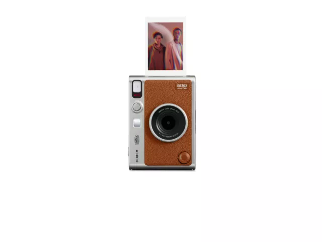 FUJIFILM INSTAX mini Evo Sofortbildkamera, Brown