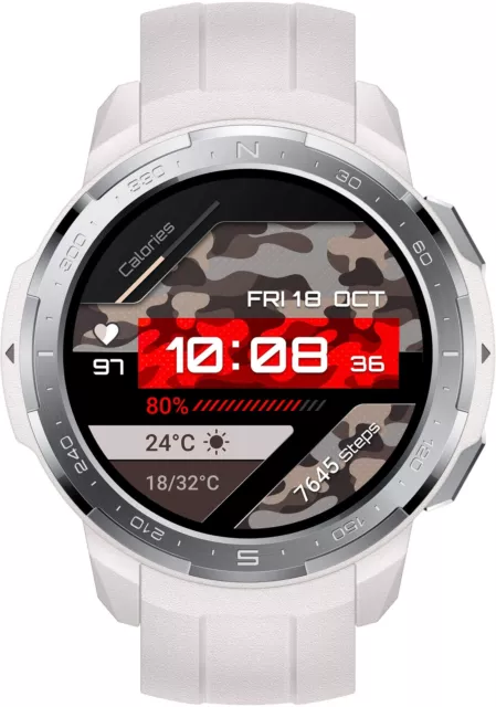 HONOR Watch GS Pro Smartwatch 35 mm display AMOLED misurazione SpO2 bianco DIFETTOSO